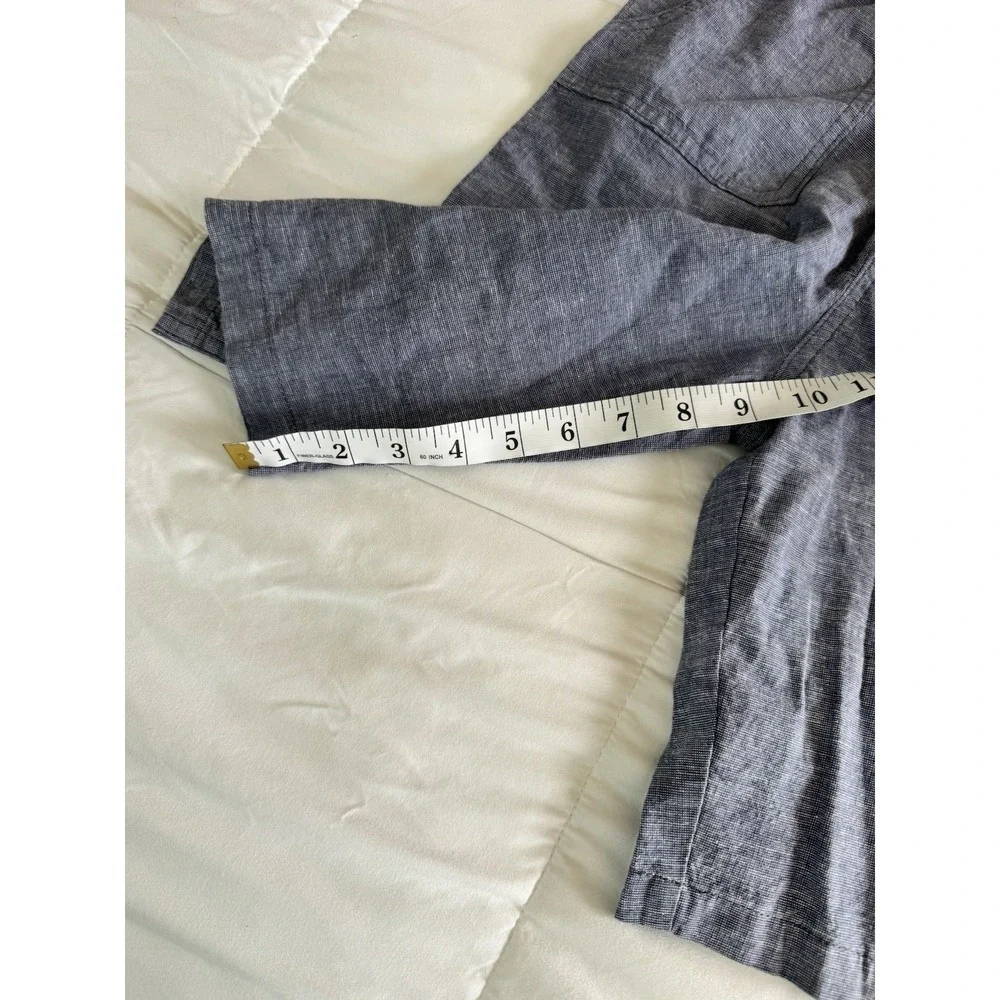 NWT Gymboree Blue Chambray Prairie Fields Shorts Size 12 Drawstring Pockets
